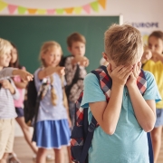 Picture showing children violence at school